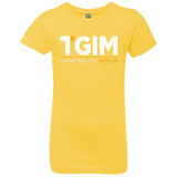 T-Shirts Vibrant Yellow / YXS Thank God Its Monday Girls Premium T-Shirt
