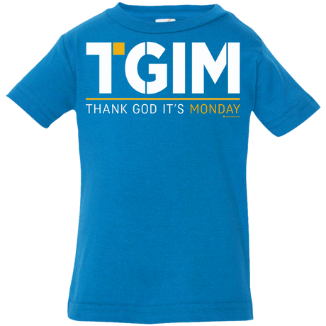 T-Shirts Cobalt / 6 Months Thank God Its Monday Infant Premium T-Shirt