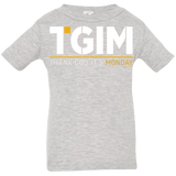 T-Shirts Heather Grey / 6 Months Thank God Its Monday Infant Premium T-Shirt