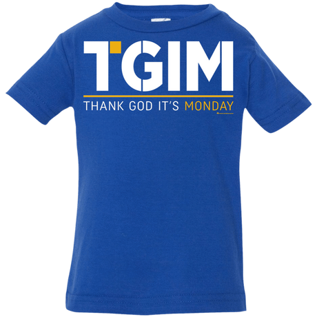 T-Shirts Royal / 6 Months Thank God Its Monday Infant Premium T-Shirt