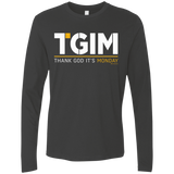 T-Shirts Heavy Metal / Small Thank God Its Monday Men's Premium Long Sleeve