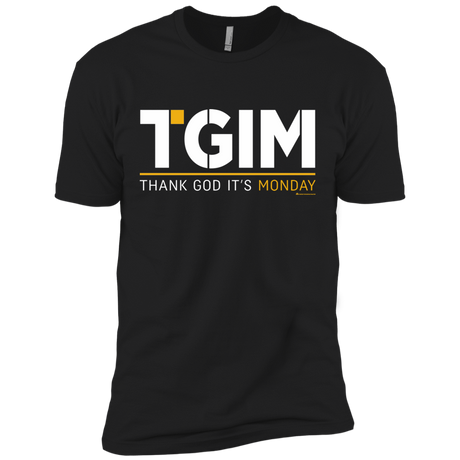 T-Shirts Black / X-Small Thank God Its Monday Men's Premium T-Shirt