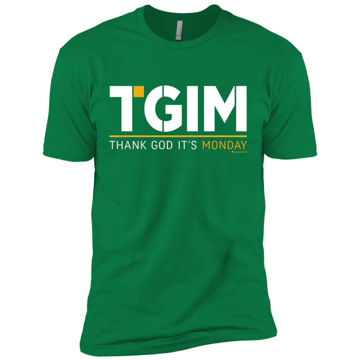 T-Shirts Kelly Green / X-Small Thank God Its Monday Men's Premium T-Shirt