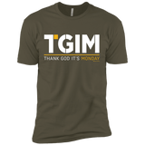 T-Shirts Military Green / X-Small Thank God Its Monday Men's Premium T-Shirt