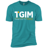 T-Shirts Tahiti Blue / X-Small Thank God Its Monday Men's Premium T-Shirt