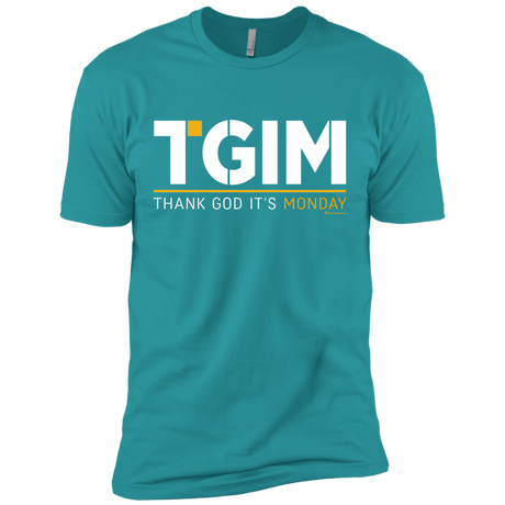 T-Shirts Tahiti Blue / X-Small Thank God Its Monday Men's Premium T-Shirt