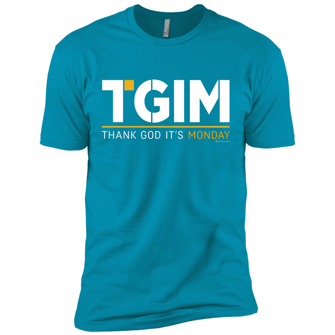 T-Shirts Turquoise / X-Small Thank God Its Monday Men's Premium T-Shirt