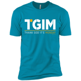 T-Shirts Turquoise / X-Small Thank God Its Monday Men's Premium T-Shirt