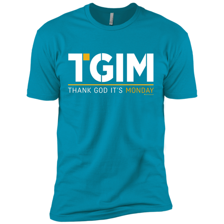 T-Shirts Turquoise / X-Small Thank God Its Monday Men's Premium T-Shirt
