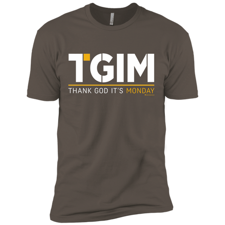 T-Shirts Warm Grey / X-Small Thank God Its Monday Men's Premium T-Shirt