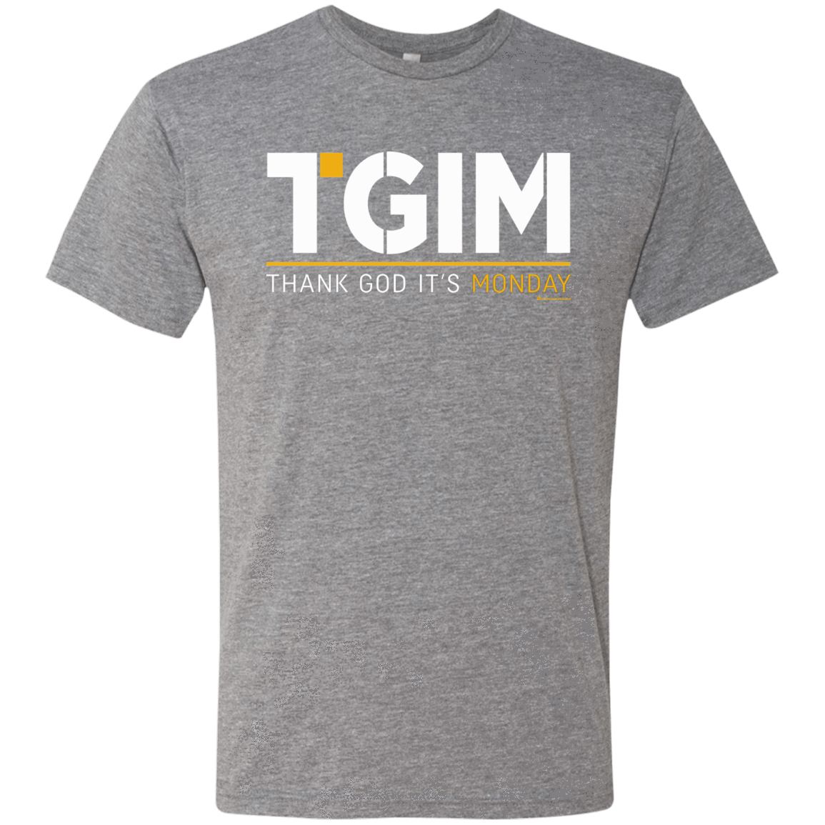 T-Shirts Premium Heather / Small Thank God Its Monday Men's Triblend T-Shirt