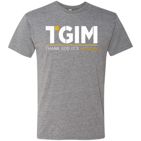 T-Shirts Premium Heather / Small Thank God Its Monday Men's Triblend T-Shirt