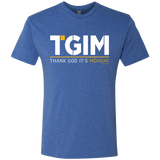 T-Shirts Vintage Royal / Small Thank God Its Monday Men's Triblend T-Shirt