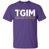 T-Shirts Purple / Small Thank God Its Monday T-Shirt