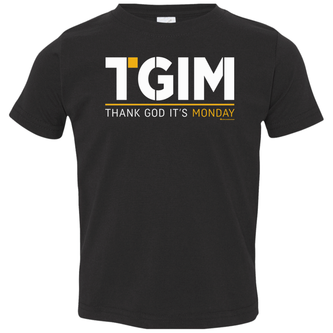 T-Shirts Black / 2T Thank God Its Monday Toddler Premium T-Shirt