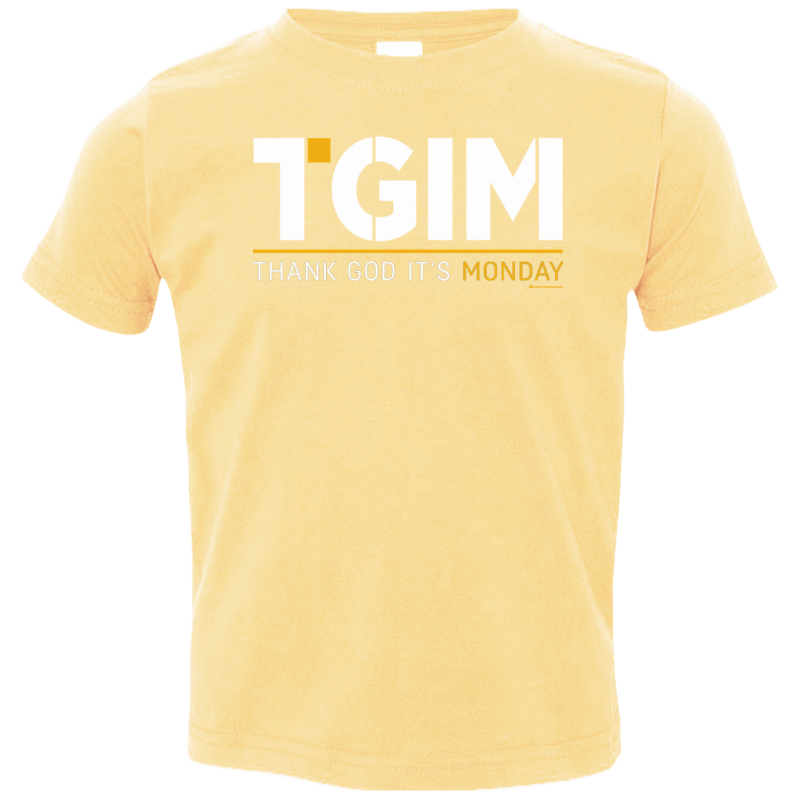 T-Shirts Butter / 2T Thank God Its Monday Toddler Premium T-Shirt