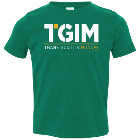 T-Shirts Kelly / 2T Thank God Its Monday Toddler Premium T-Shirt