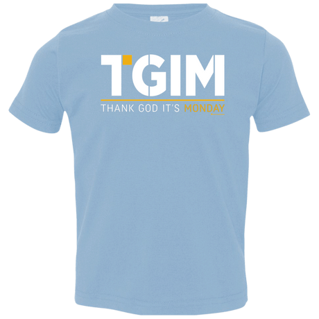 T-Shirts Light Blue / 2T Thank God Its Monday Toddler Premium T-Shirt