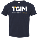 T-Shirts Navy / 2T Thank God Its Monday Toddler Premium T-Shirt