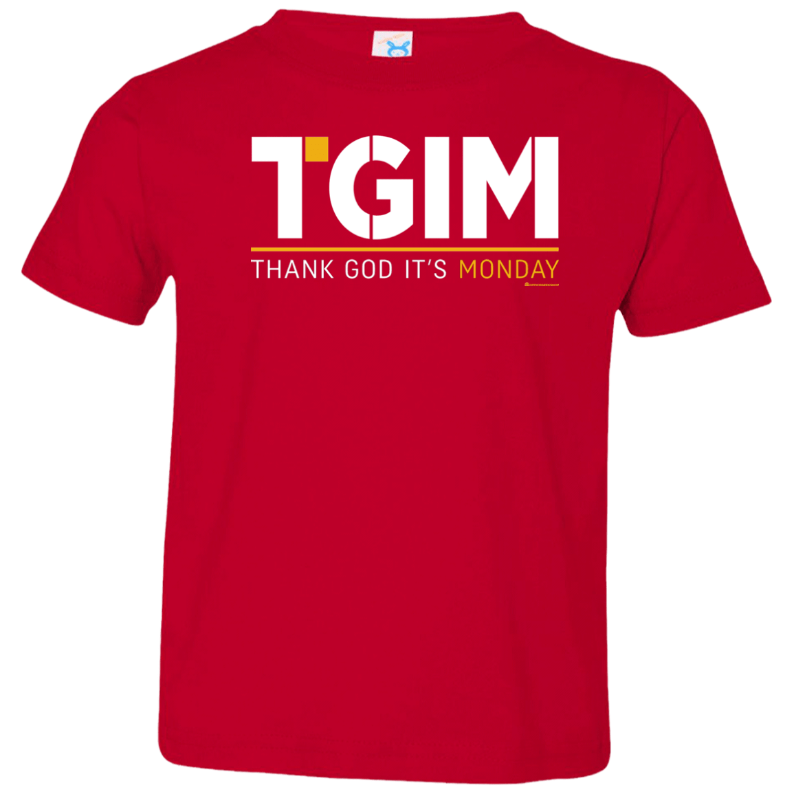 T-Shirts Red / 2T Thank God Its Monday Toddler Premium T-Shirt