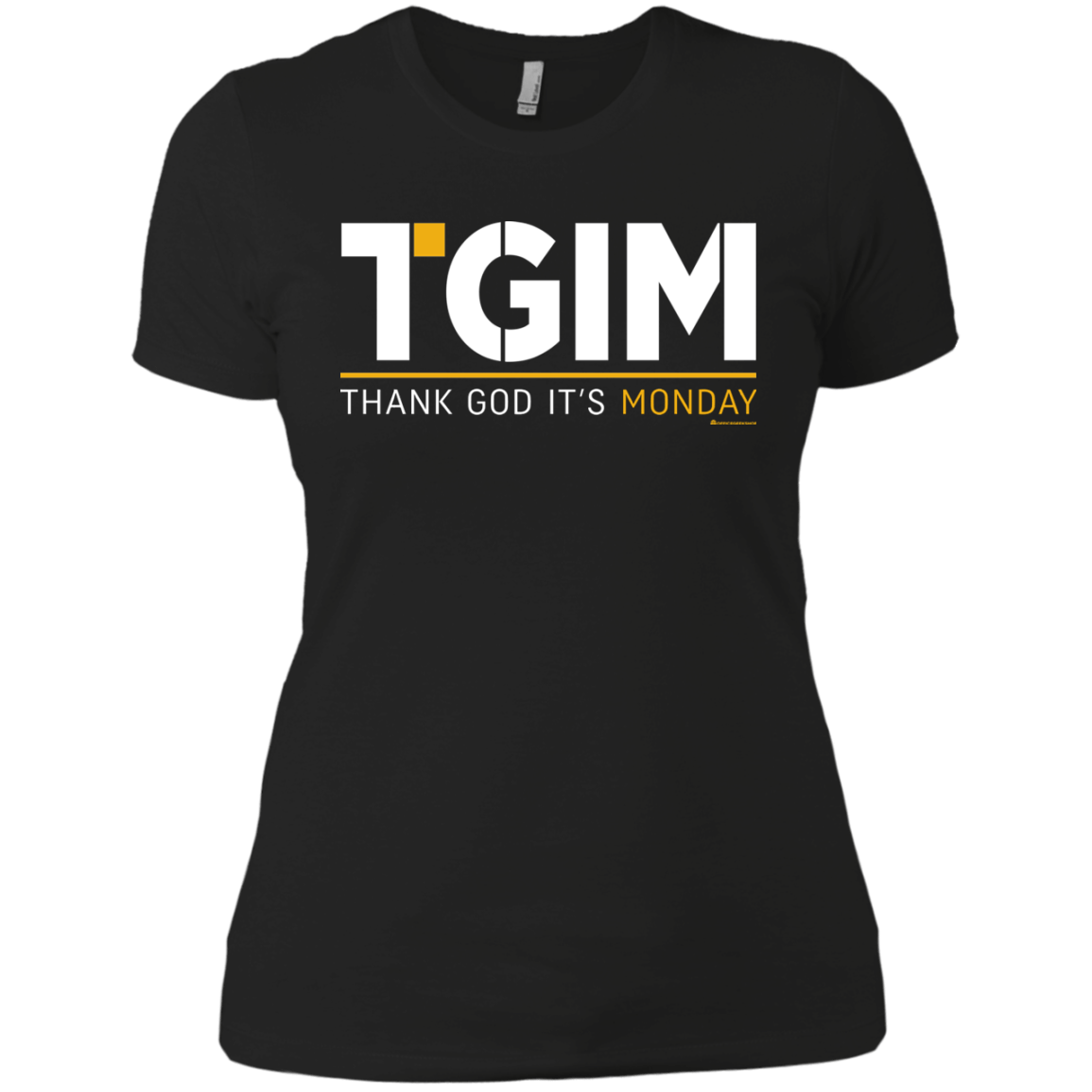 T-Shirts Black / X-Small Thank God Its Monday Women's Premium T-Shirt