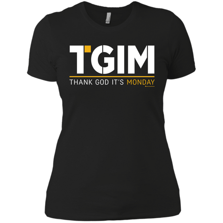 T-Shirts Black / X-Small Thank God Its Monday Women's Premium T-Shirt