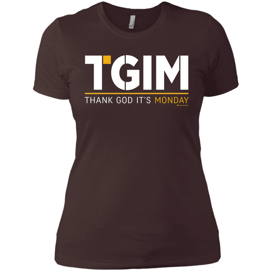 T-Shirts Dark Chocolate / X-Small Thank God Its Monday Women's Premium T-Shirt