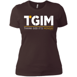 T-Shirts Dark Chocolate / X-Small Thank God Its Monday Women's Premium T-Shirt