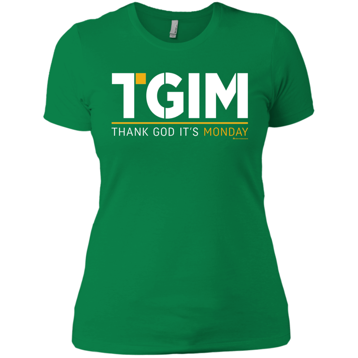 T-Shirts Kelly Green / X-Small Thank God Its Monday Women's Premium T-Shirt
