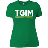 T-Shirts Kelly Green / X-Small Thank God Its Monday Women's Premium T-Shirt