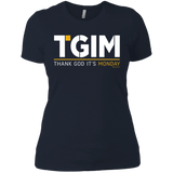 T-Shirts Midnight Navy / X-Small Thank God Its Monday Women's Premium T-Shirt