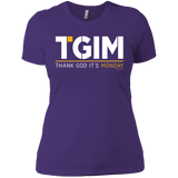 T-Shirts Purple Rush/ / X-Small Thank God Its Monday Women's Premium T-Shirt