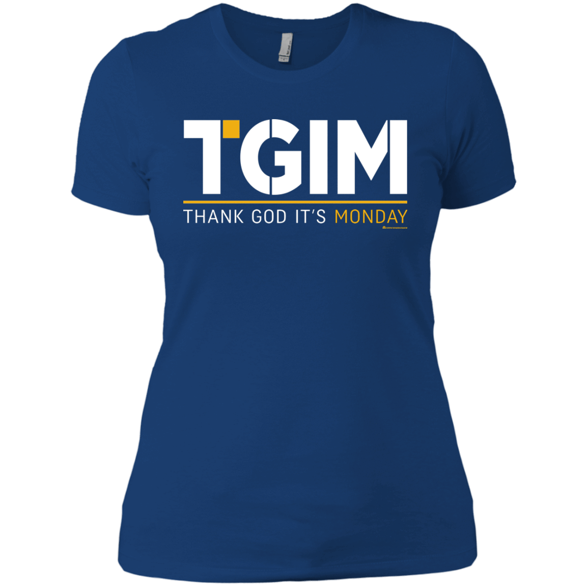 T-Shirts Royal / X-Small Thank God Its Monday Women's Premium T-Shirt