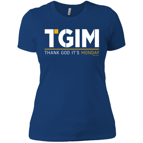 T-Shirts Royal / X-Small Thank God Its Monday Women's Premium T-Shirt