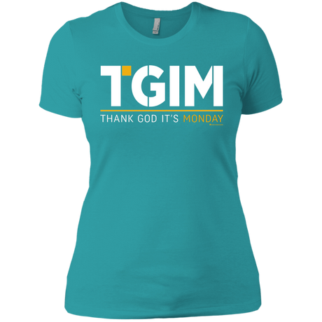 T-Shirts Tahiti Blue / X-Small Thank God Its Monday Women's Premium T-Shirt