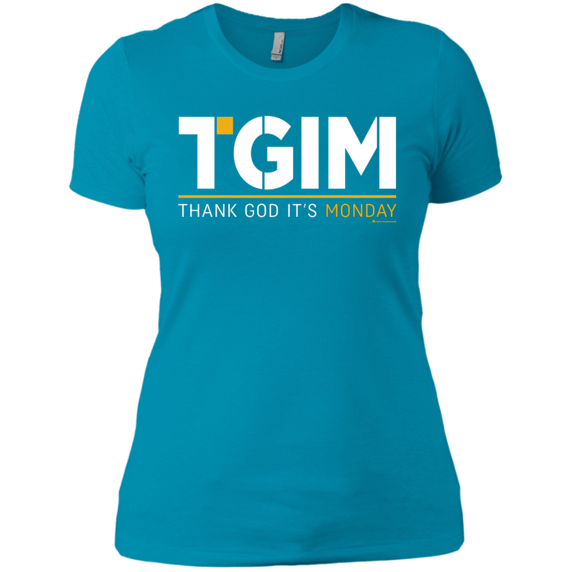 T-Shirts Turquoise / X-Small Thank God Its Monday Women's Premium T-Shirt
