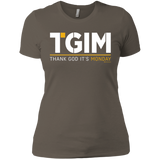 T-Shirts Warm Grey / X-Small Thank God Its Monday Women's Premium T-Shirt
