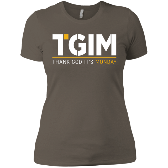 T-Shirts Warm Grey / X-Small Thank God Its Monday Women's Premium T-Shirt