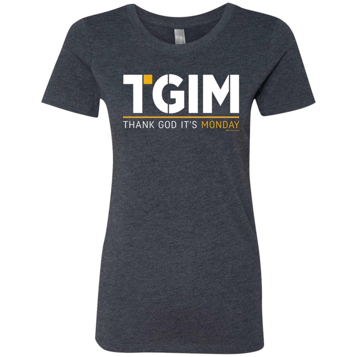 T-Shirts Vintage Navy / Small Thank God Its Monday Women's Triblend T-Shirt