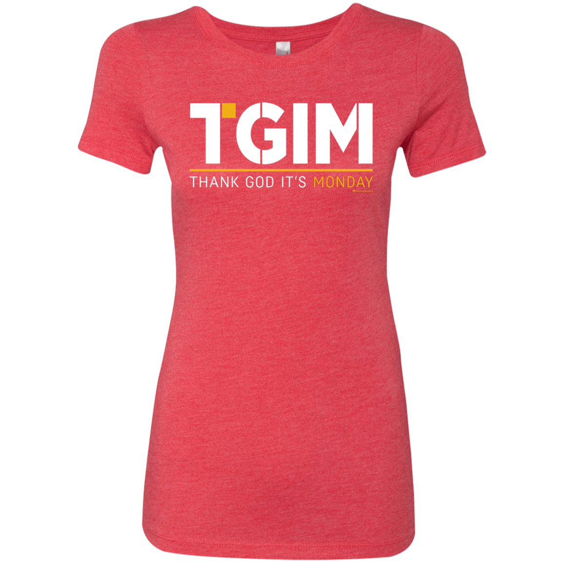 T-Shirts Vintage Red / Small Thank God Its Monday Women's Triblend T-Shirt