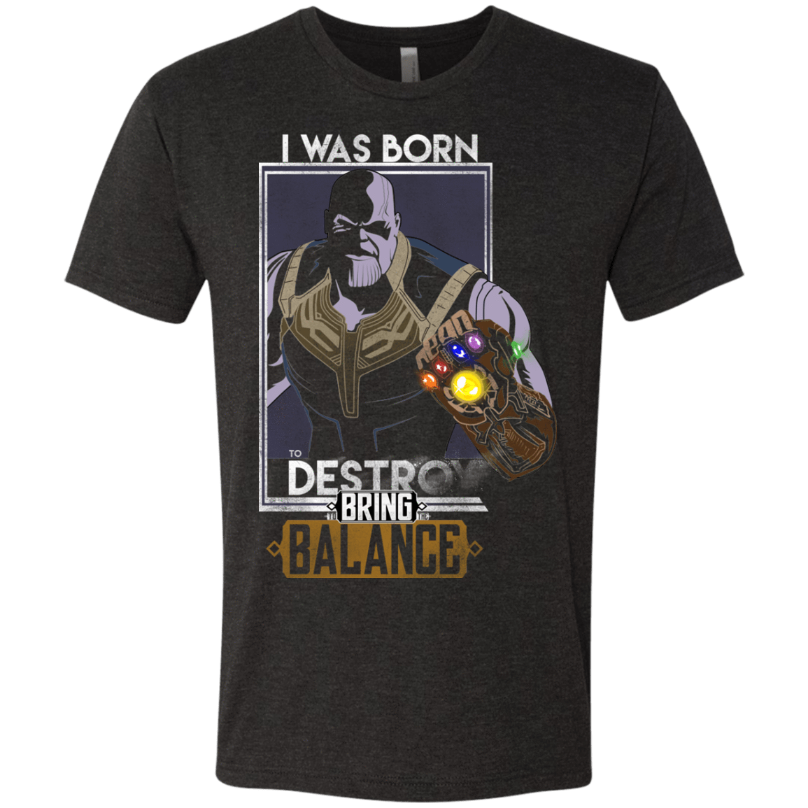 T-Shirts Vintage Black / S Thano Men's Triblend T-Shirt