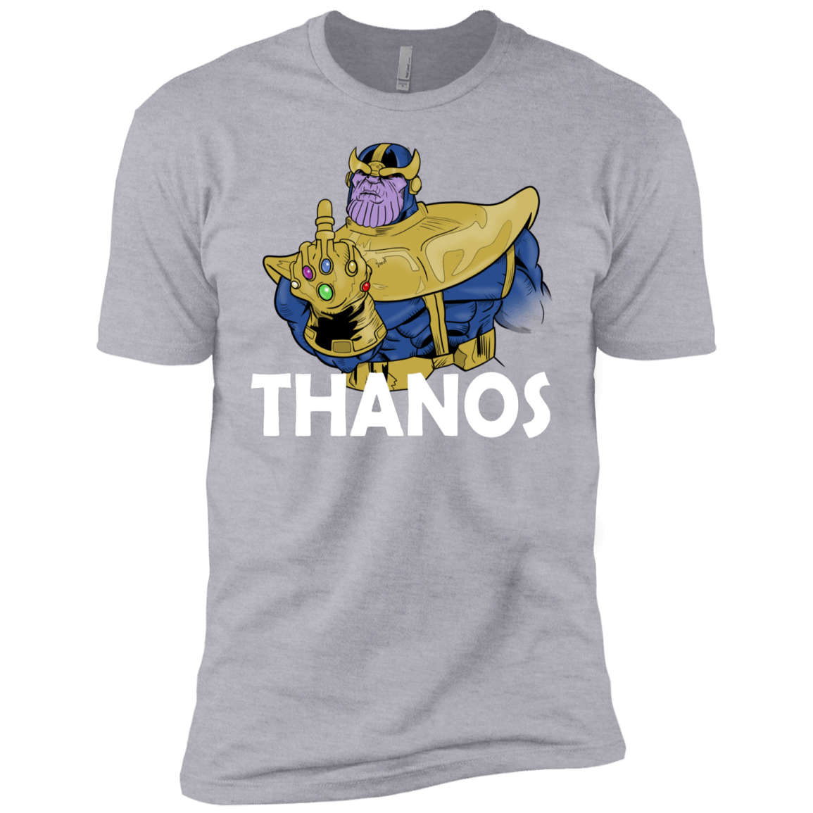 T-Shirts Heather Grey / YXS Thanos Cash Boys Premium T-Shirt