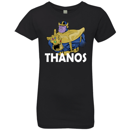 T-Shirts Black / YXS Thanos Cash Girls Premium T-Shirt