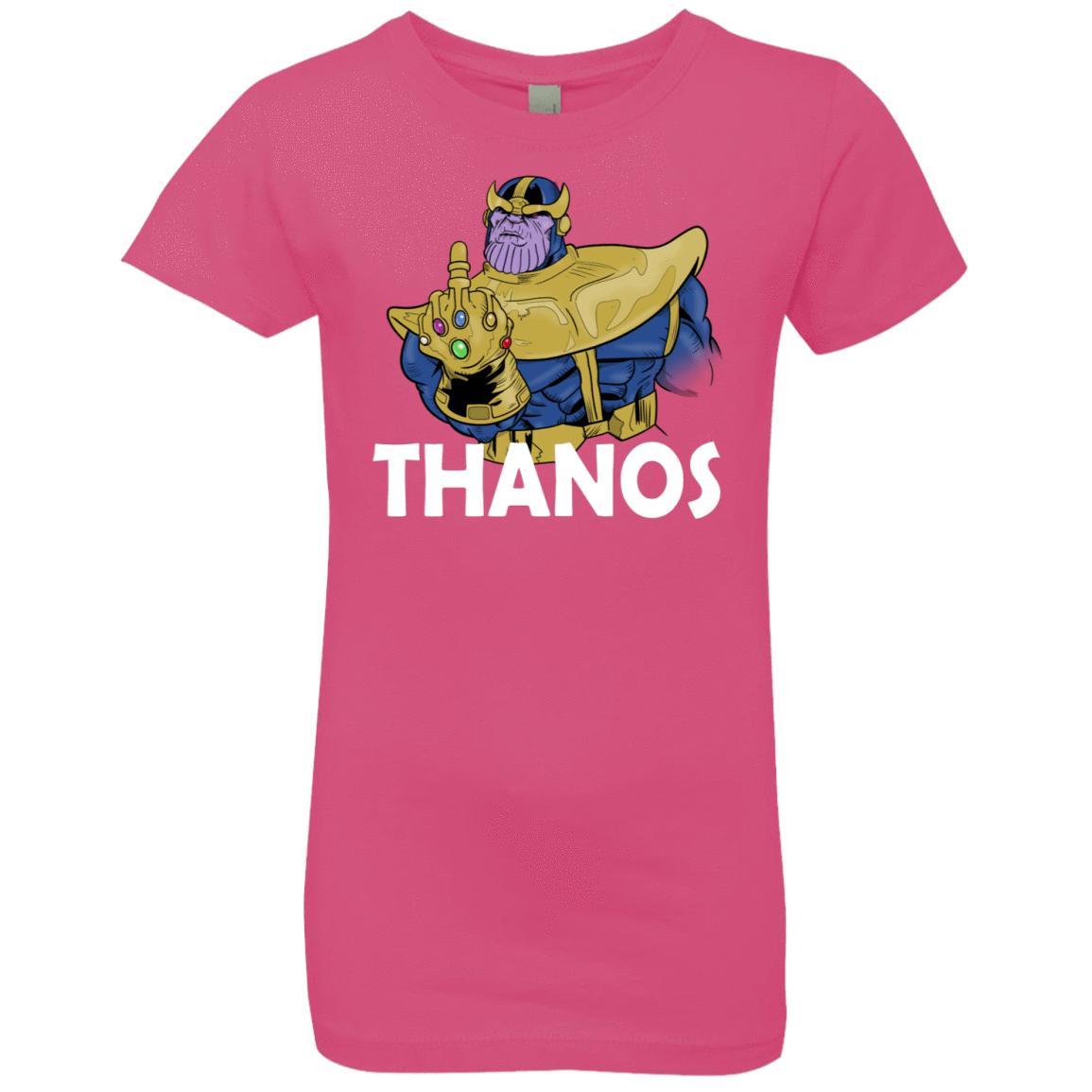 T-Shirts Hot Pink / YXS Thanos Cash Girls Premium T-Shirt