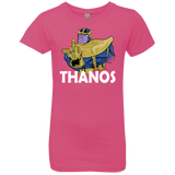 T-Shirts Hot Pink / YXS Thanos Cash Girls Premium T-Shirt