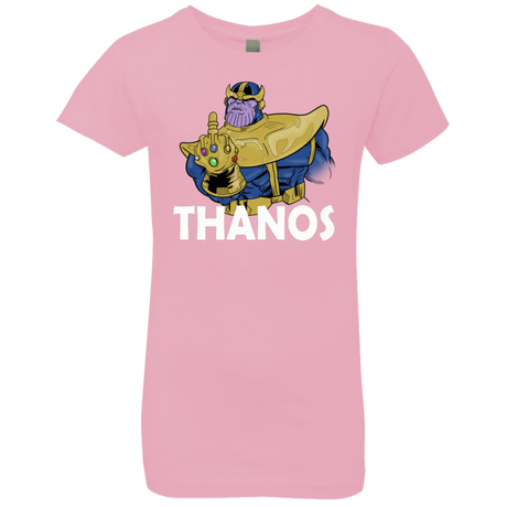 T-Shirts Light Pink / YXS Thanos Cash Girls Premium T-Shirt