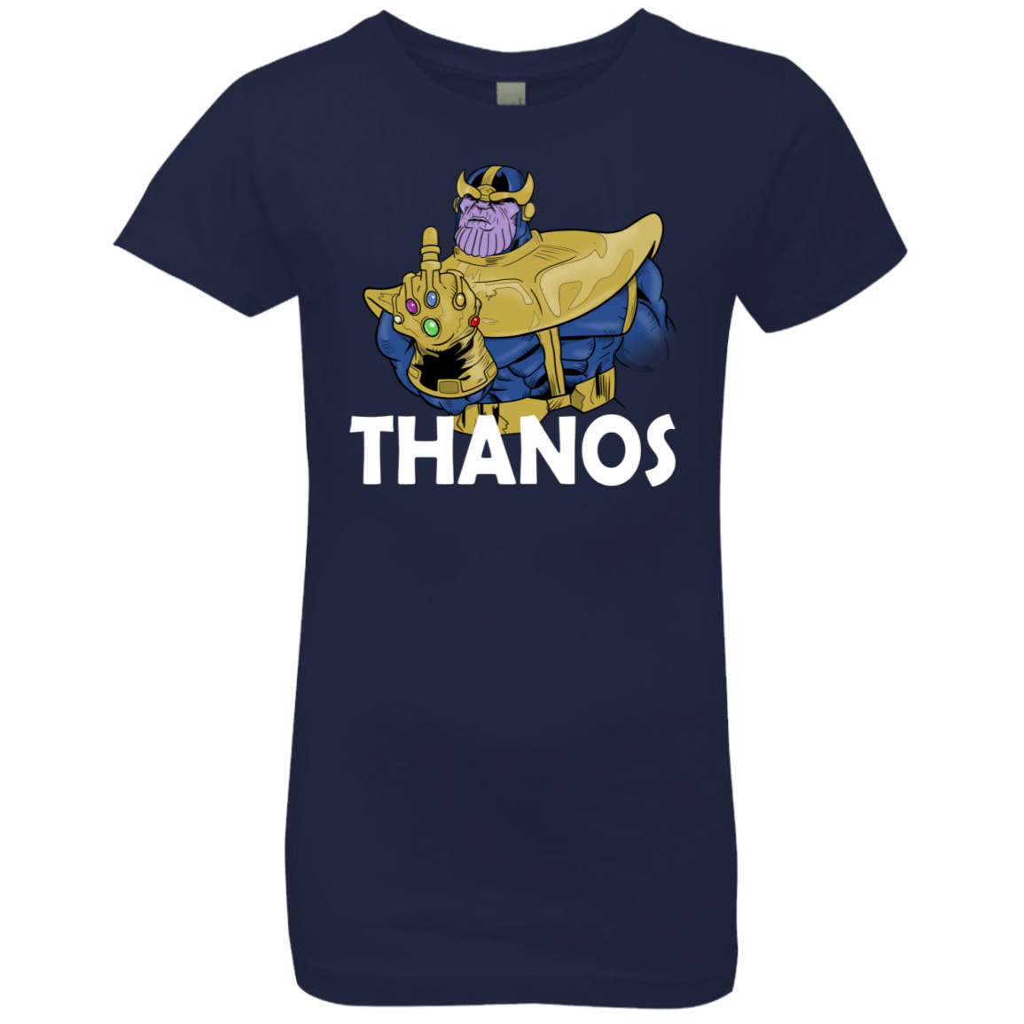 T-Shirts Midnight Navy / YXS Thanos Cash Girls Premium T-Shirt