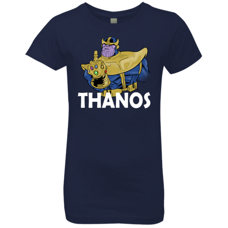 T-Shirts Midnight Navy / YXS Thanos Cash Girls Premium T-Shirt