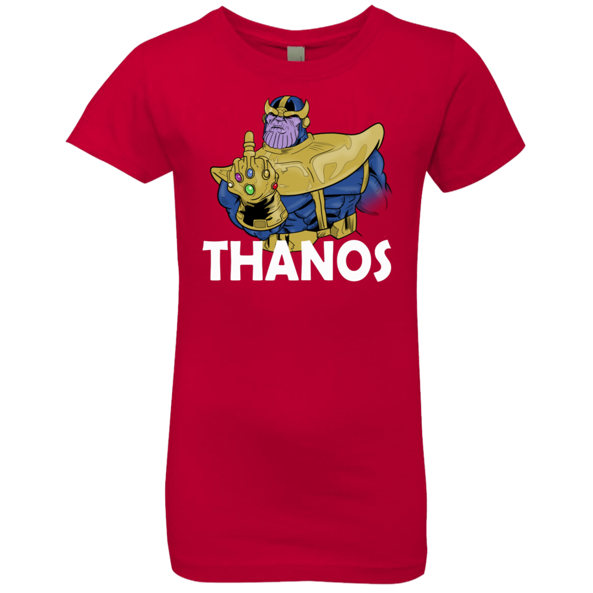 T-Shirts Red / YXS Thanos Cash Girls Premium T-Shirt