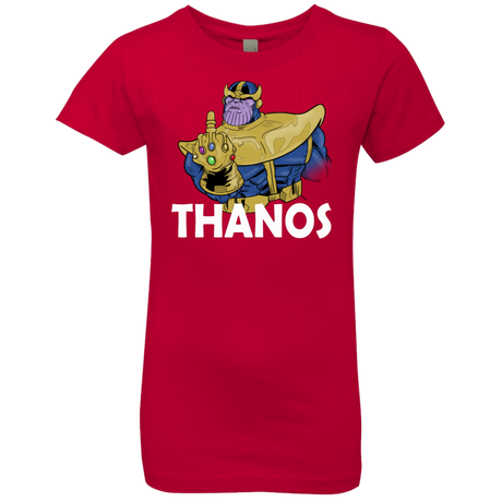 T-Shirts Red / YXS Thanos Cash Girls Premium T-Shirt